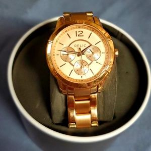 Relic Rose Gold Watch